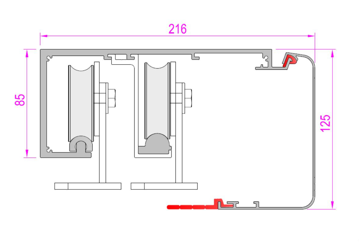 FLUO-SLT TELESCOPIC, короб 3000 мм FLUO-SLT TELESCOPIC, короб 3000 мм