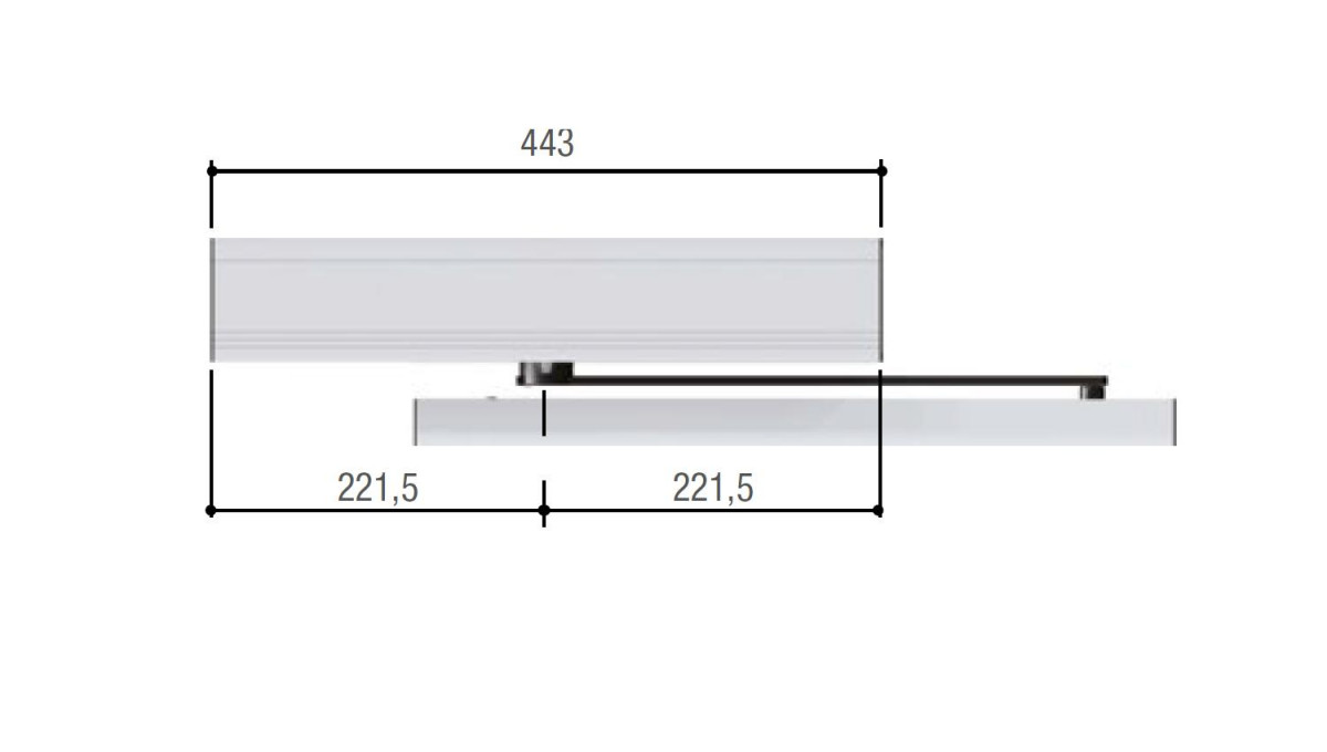 FLUO-SW2, короб 443 мм FLUO-SW2, короб 443 мм