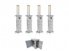 TBD 220H600 KIT (4 Bollards) TBD 220H600 KIT (4 Bollards)