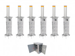 TBD 220H600 KIT (6 Bollards) TBD 220H600 KIT (6 Bollards)